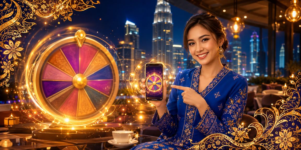 Wanita berbaju kurung di Kuala Lumpur menyertai acara hiburan dan pertaruhan dalam suasana meriah