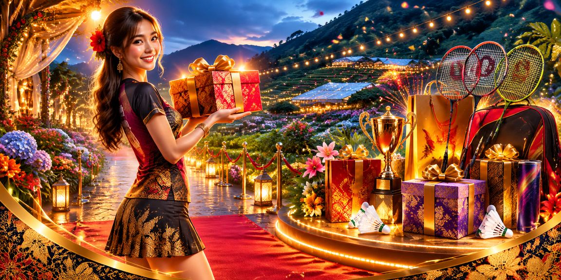 Suasana hiburan kasino bergaya batik Malaysia yang menggambarkan pengalaman VIP 1900